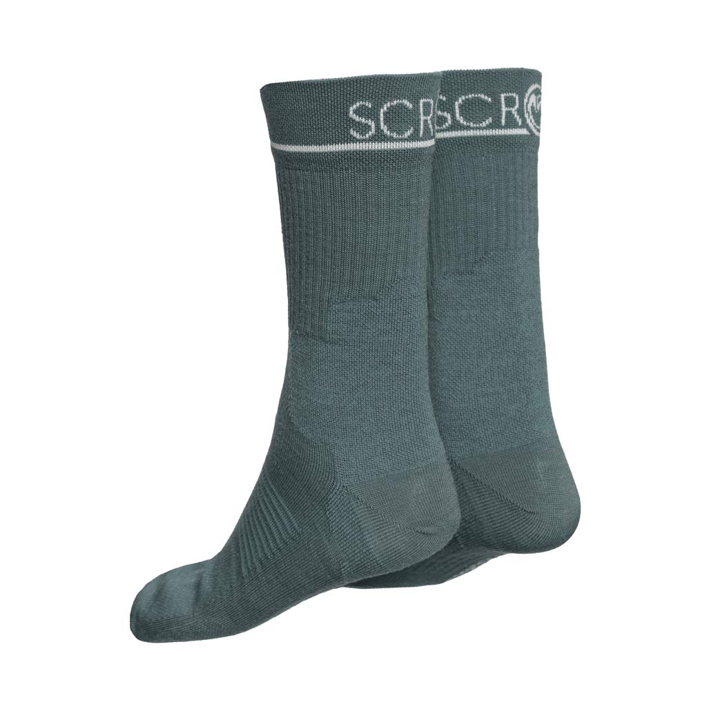 sMerino 160 Socken Sana dunkler salbei Damen und Herren von SCROC