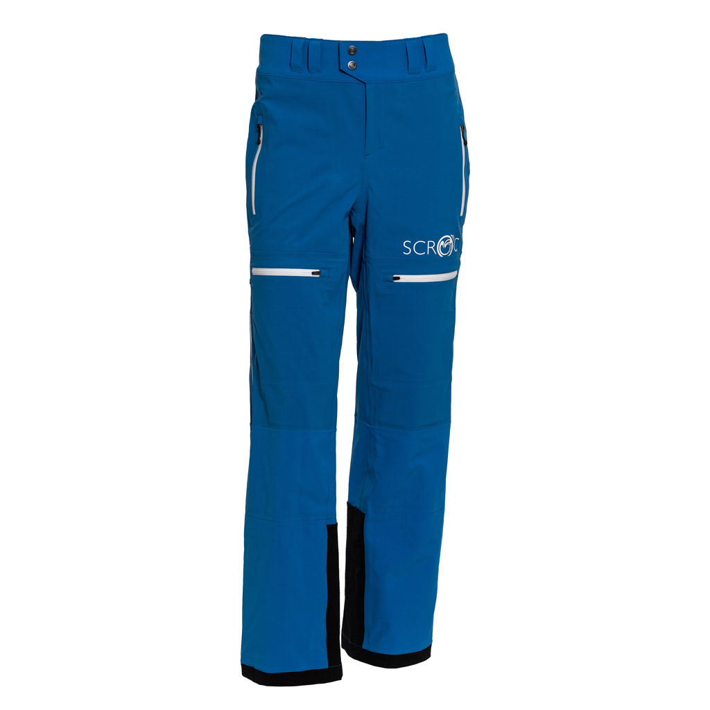 sMerinoshell Hose Selo blau Herren von SCROC