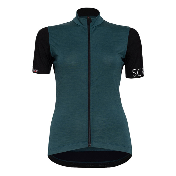 sMerino 160 Bike Trikot Pura w petrol für Damen von SCROC.