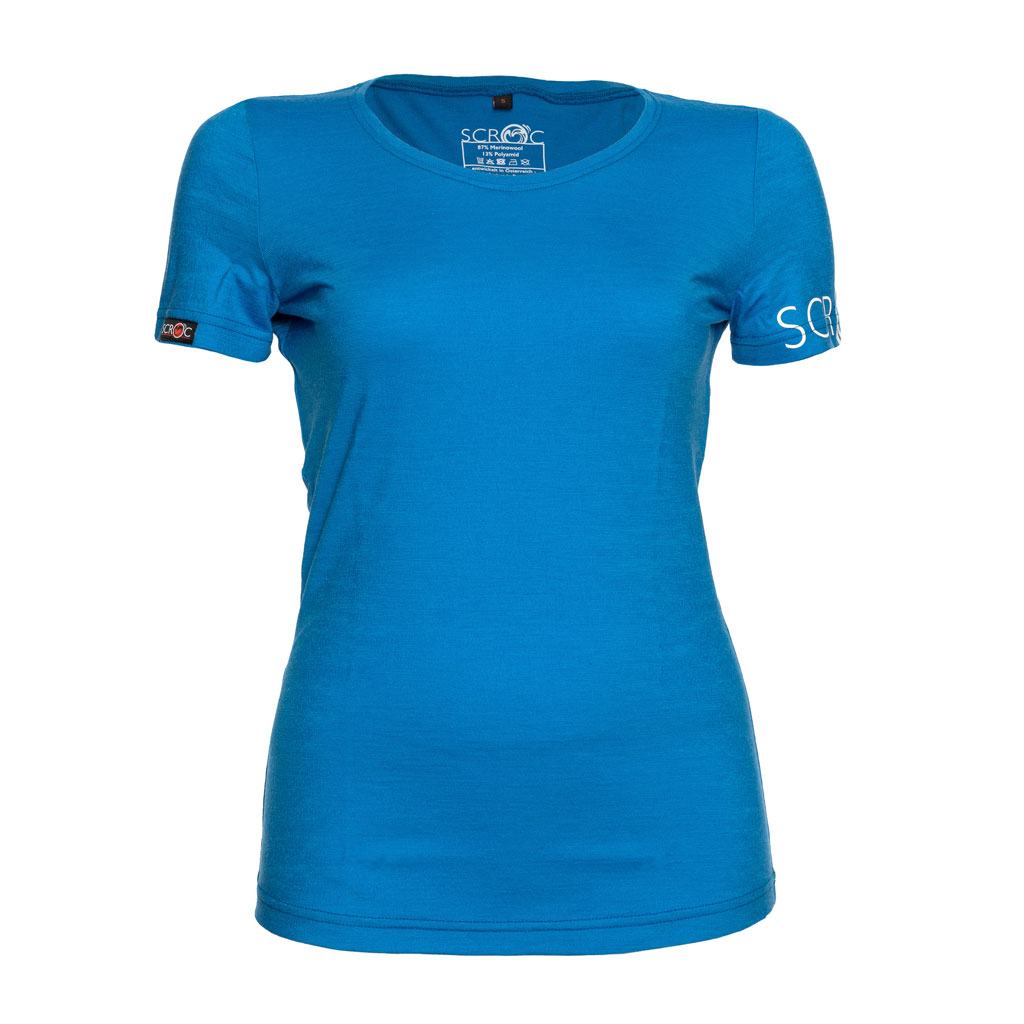 Merino Shirt Damen sMerino 160 Shirt Etera w blau Damen von SCROC