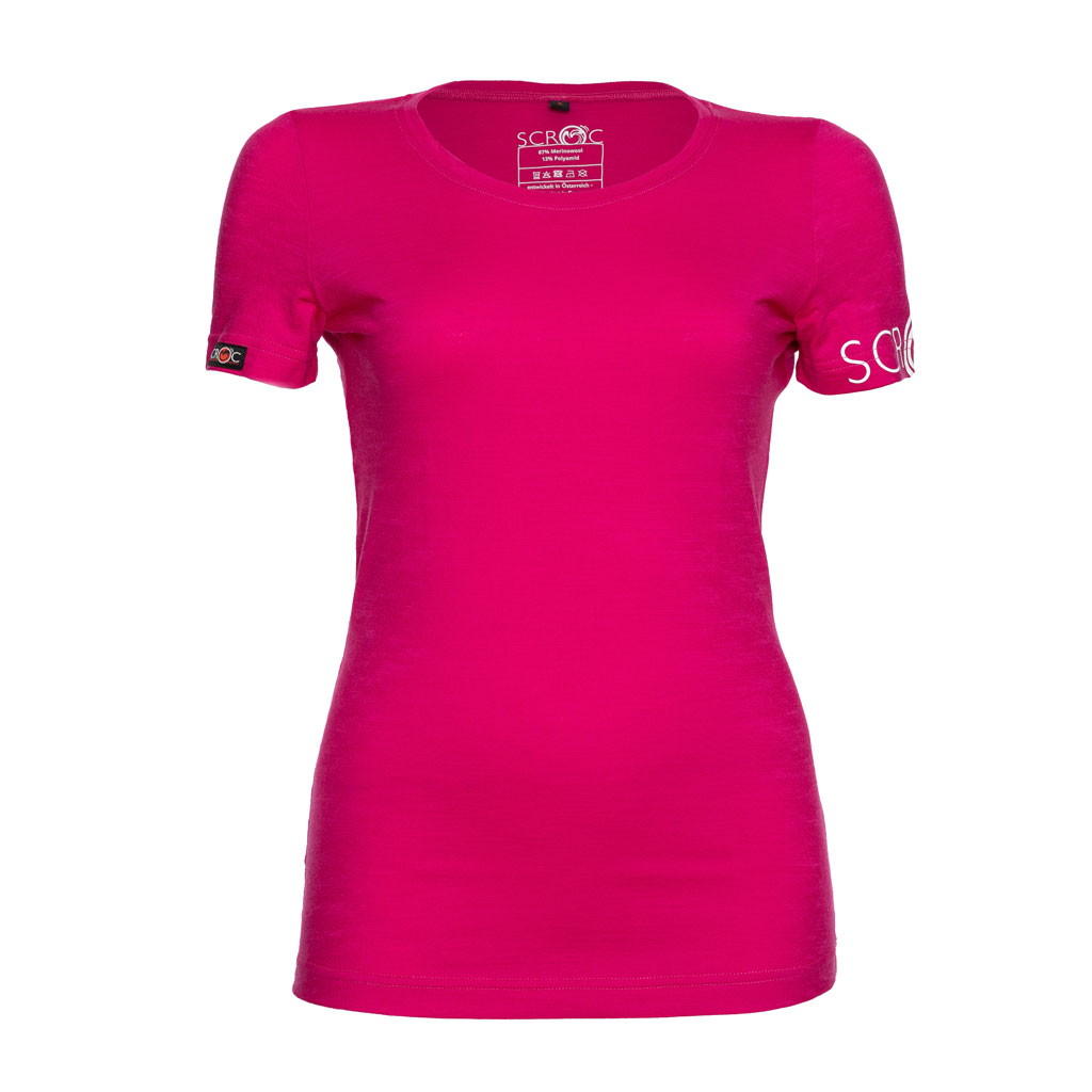 Merino Shirt Damen sMerino 160 Shirt Etera w pink Damen von SCROC