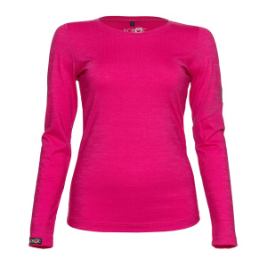 sMerino 160 Shirt Flui langarm w pink für Damen von SCROC.