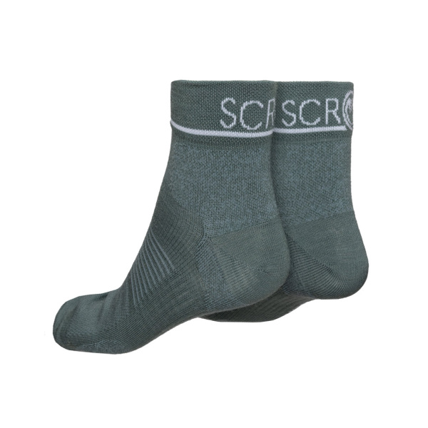 sMerino 160 Socken Suno dunkler salbei für Damen und Herren von SCROC.