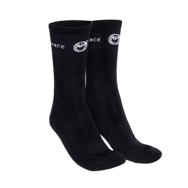 sMerino 175 Socken Atleto schwarz für Damen und Herren sind angenehm weich zur Haut.