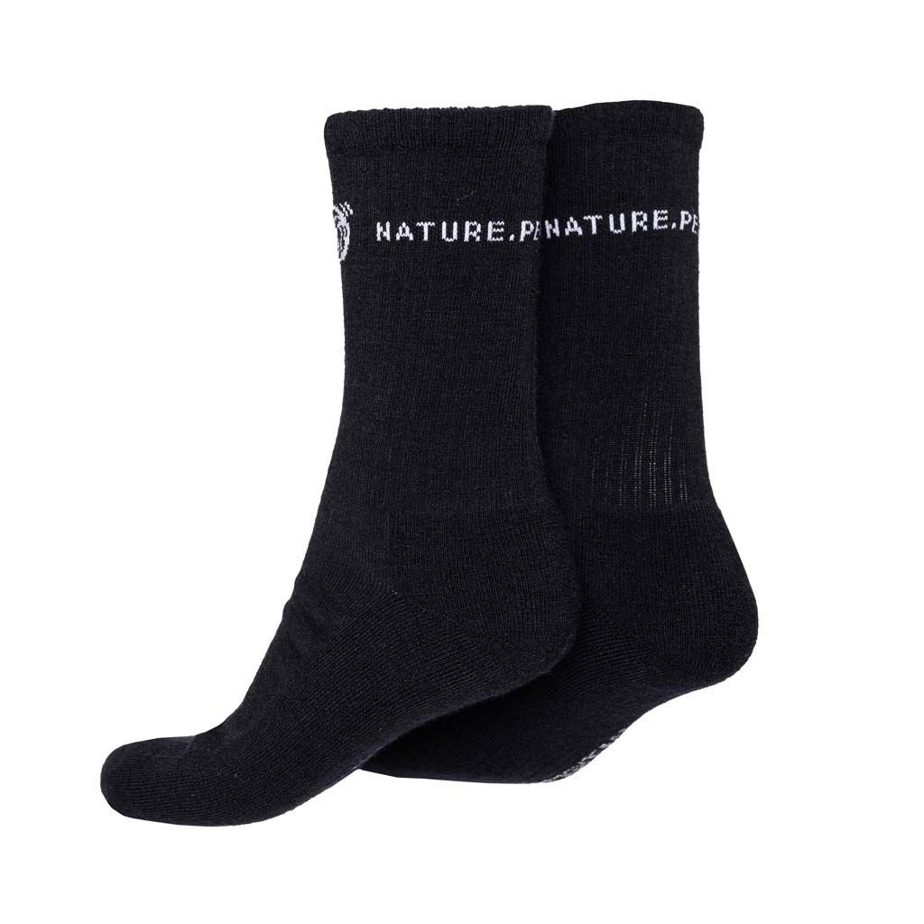 sMerino 175 Socken Atleto schwarz Damen und Herren von SCROC