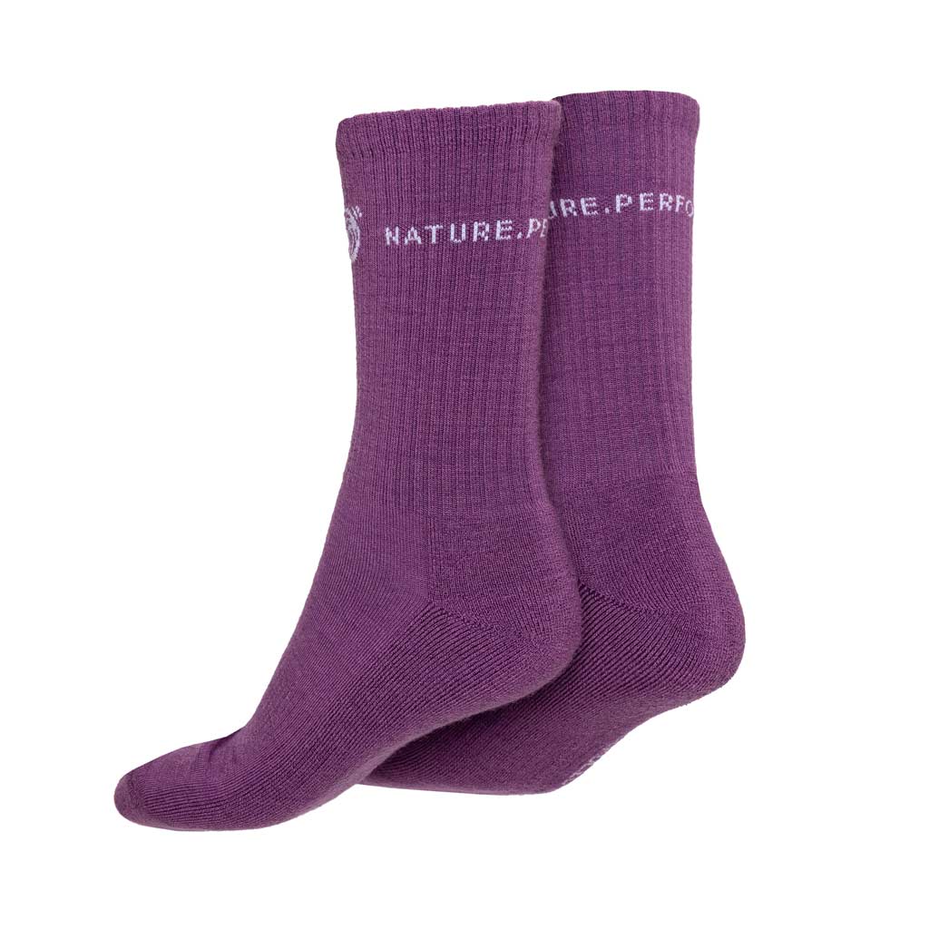 sMerino 175 Socken Atleto violett Damen und Herren von SCROC