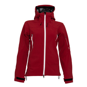 Merinoshell Jacke Selo w dunkelrot Damen von SCROC.