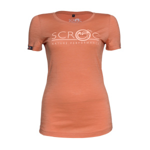 Das sCool Merino Shirt Peco w apricot für Damen von SCROC.