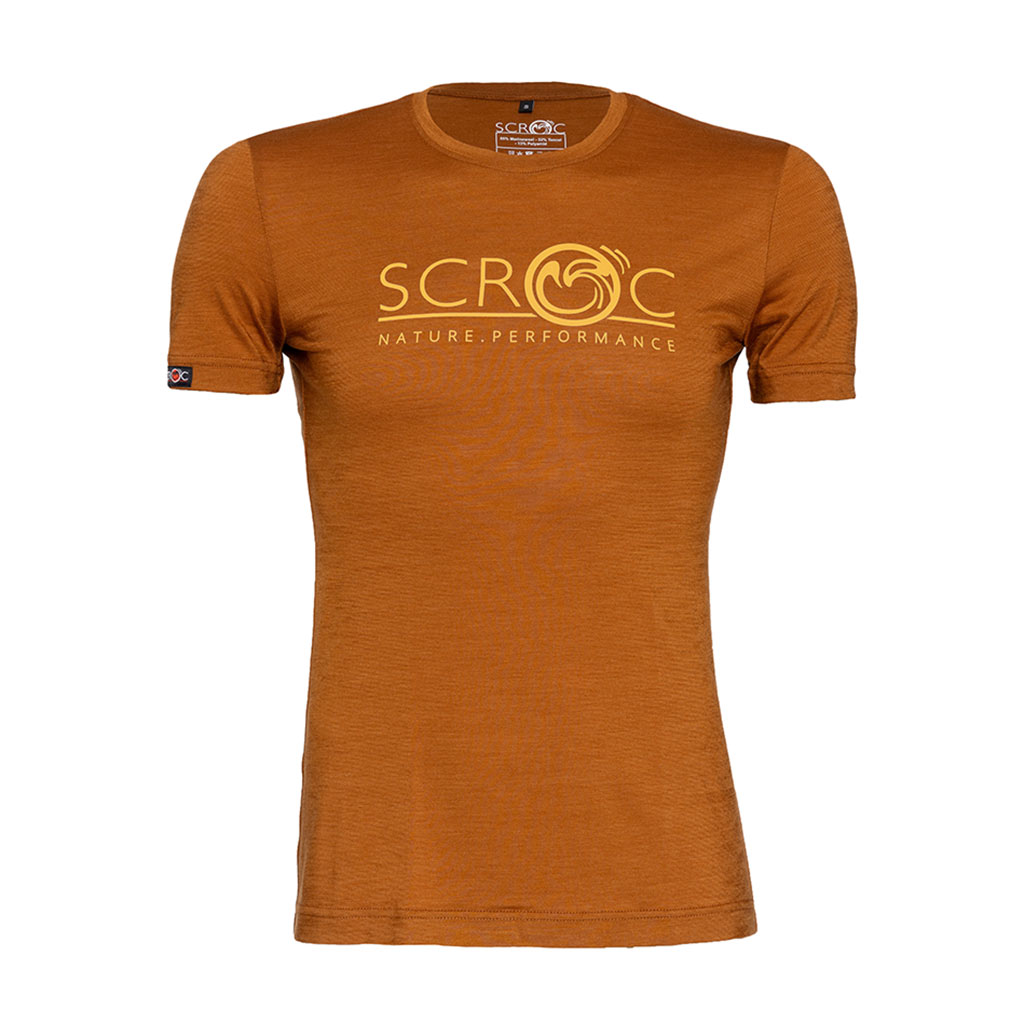 sCool Merino Shirt Peco zimt Herren von SCROC