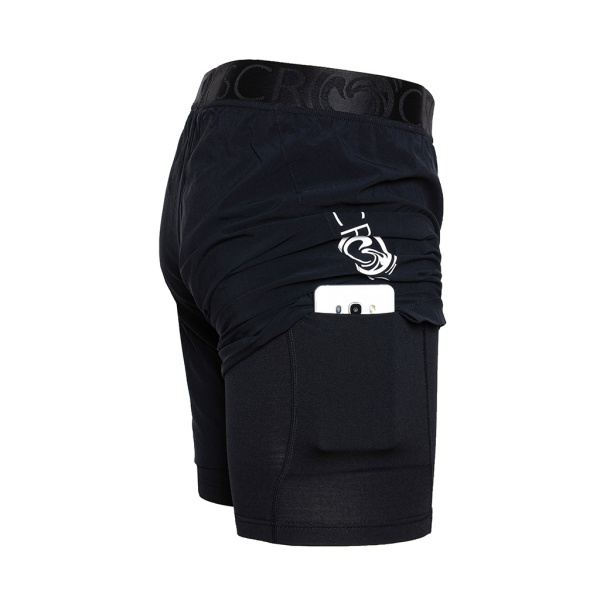 Die sCooltec Merino Trailshorts Arbo von SCROC haben zwei Eingrifftaschen für Gels, Müsliriegel,... entlang des rechten und linken Beins.