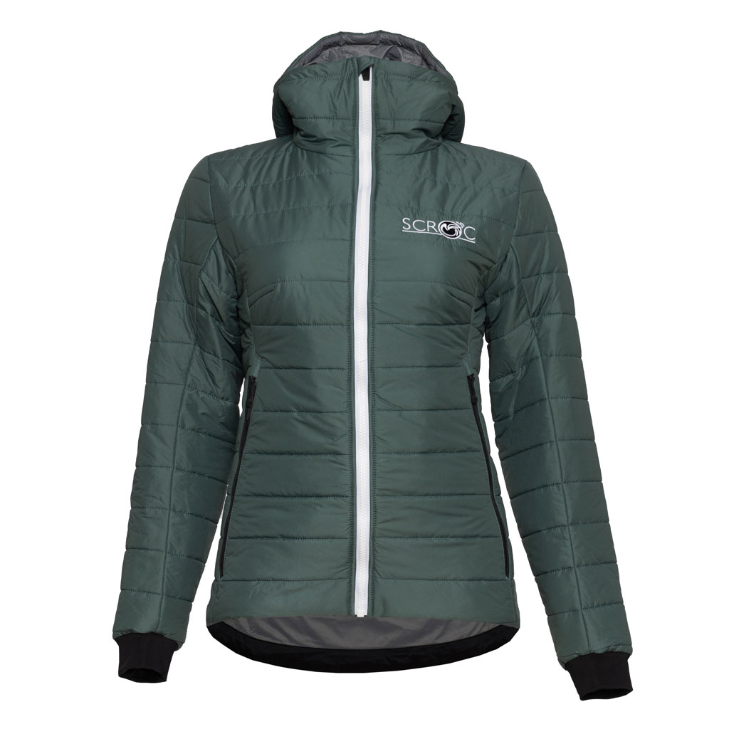 sLoft Merino Jacke Plumo w dunkler salbei Damen von SCROC