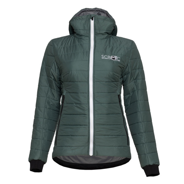 sLoft Merino Jacke Plumo dunkler salbei für Damen von SCROC.