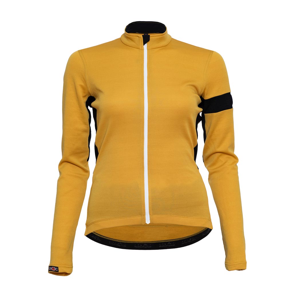 sMerino 160 Bike Trikot Devi langarm w honig Damen von SCROC