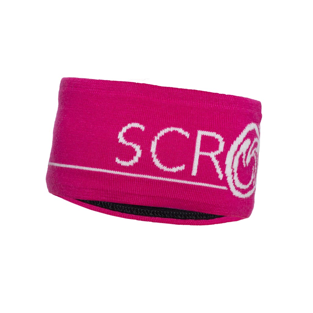 sMerino 190 Stirnband Dika pink Damen und Herren von SCROC