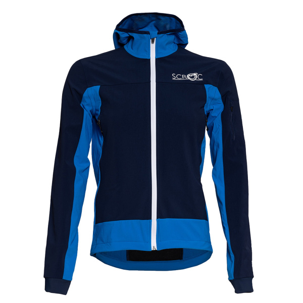 sWooltec Merino Jacke Tigo blau für Herren von SCROC.