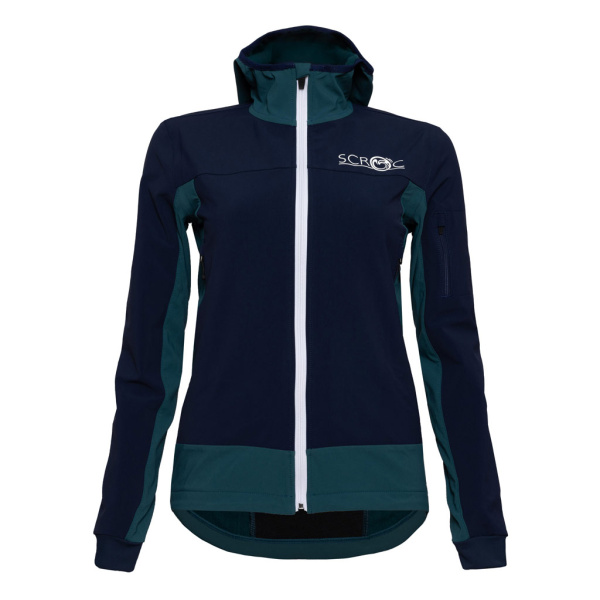 sWooltec Merino Jacke Tigo w petrol für Damen von SCROC.