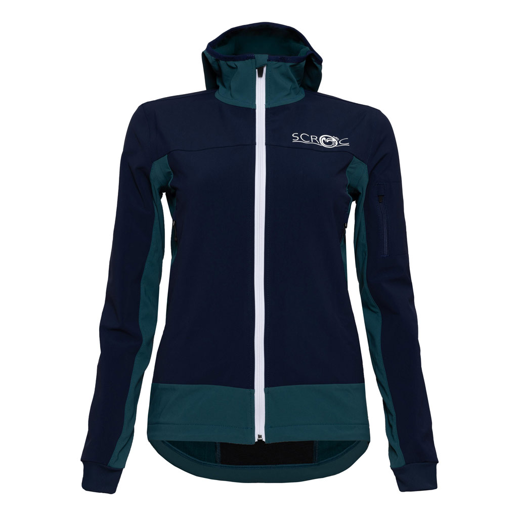 sWooltec Merino Jacke Tigo w petrol Damen von SCROC