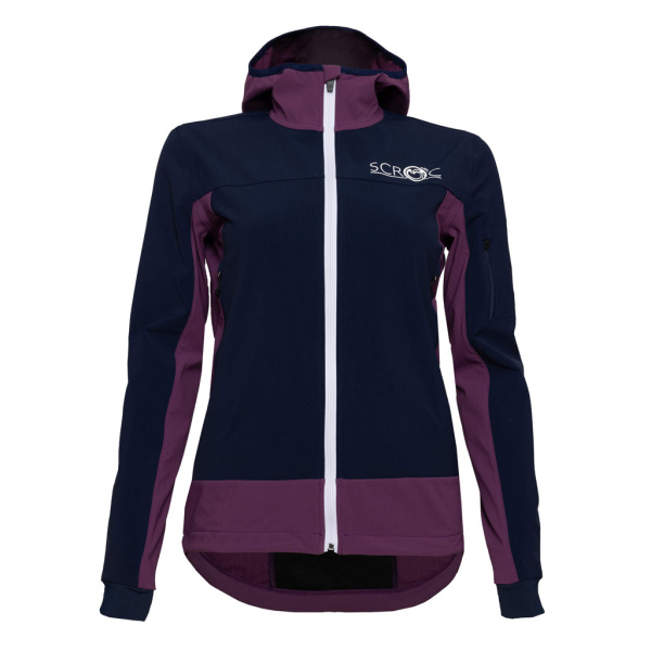 sWooltec Merino Jacke Tigo w violett für Damen von SCROC.