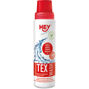 HEY SPORT® Tex Wash ist ein Waschmittel für wasserdichte Kleidung wie Goretex®.